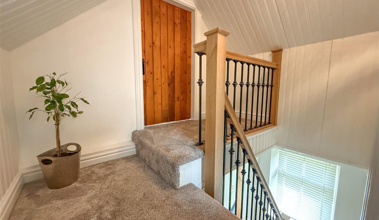 SECOND FLOOR LANDING AND STAIRS