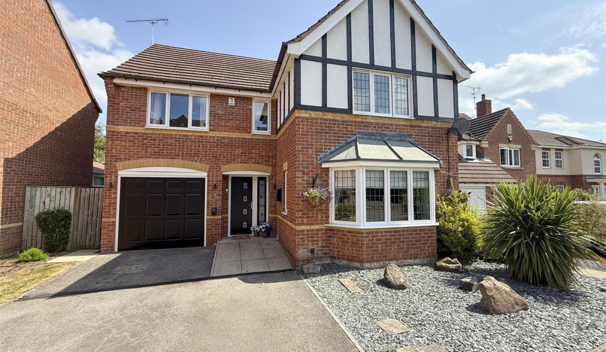 DRIVEWAY AND FRONT GARDEN