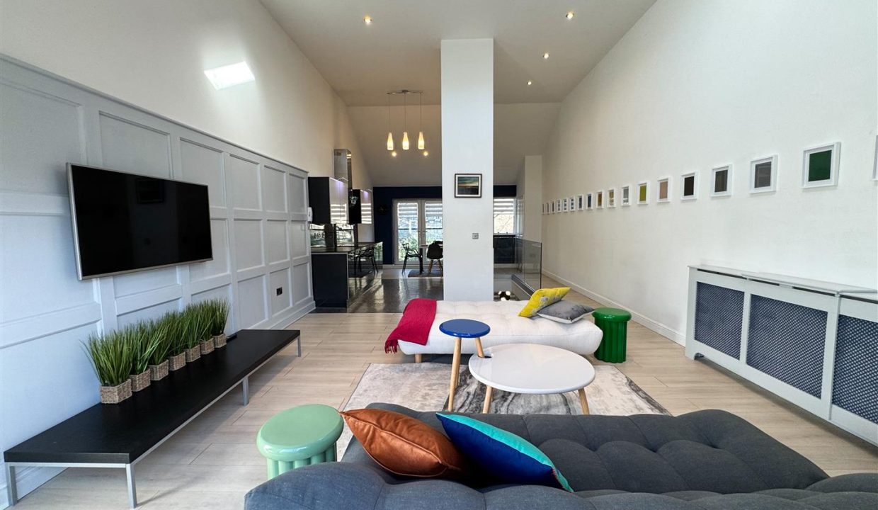 OPEN PLAN LIVING SPACE